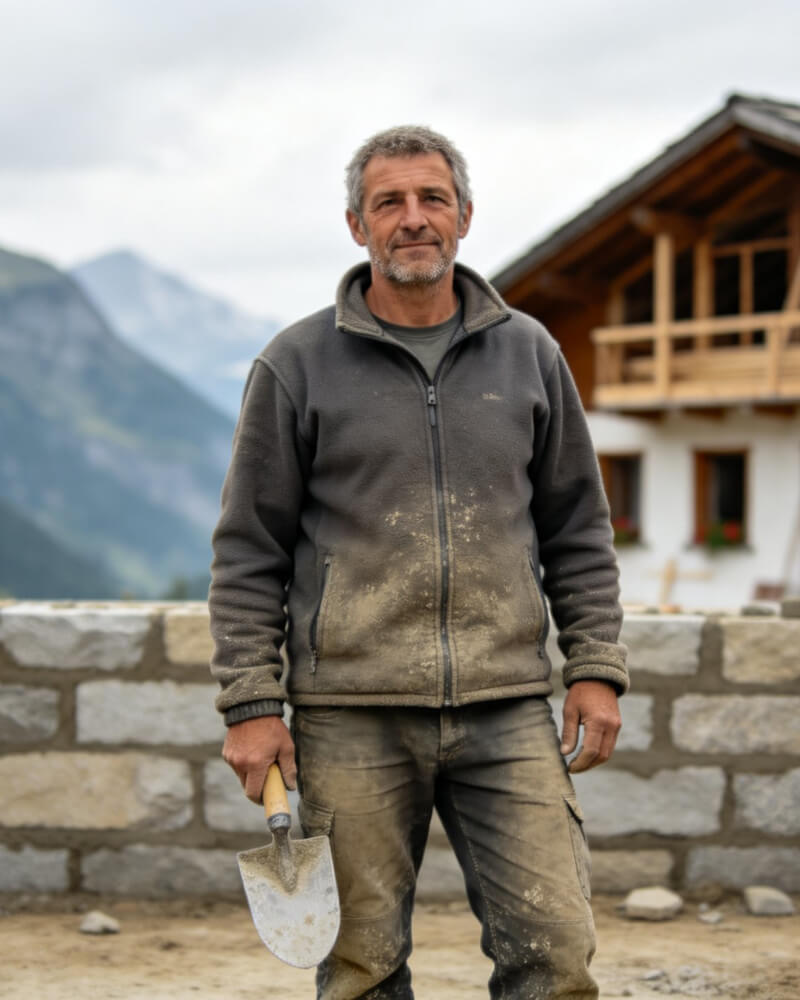 Pascal Excoffier, maçon Haut-Chablais