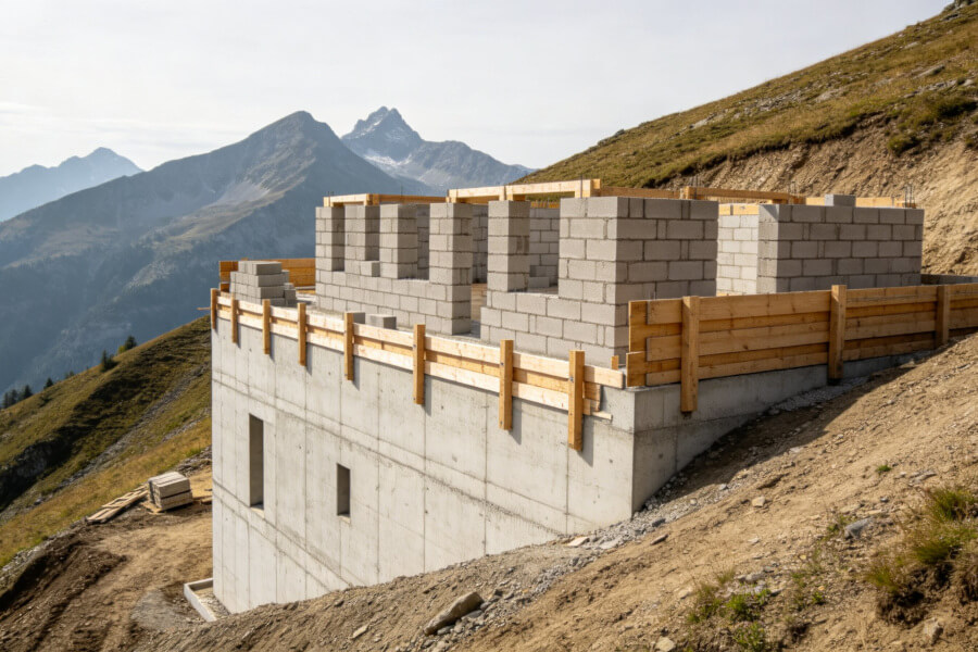Fondations — La Chapelle-d'Abondance