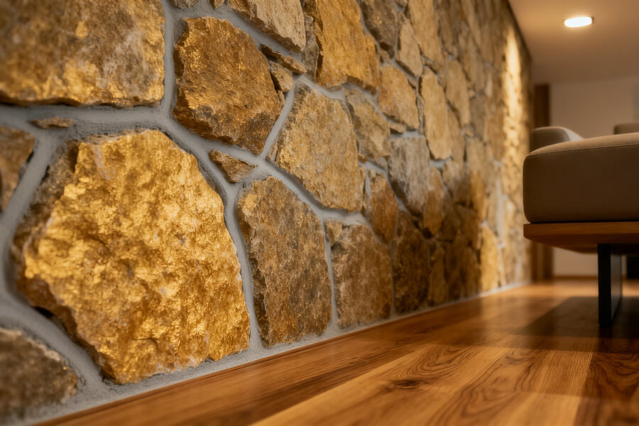 Maçonnerie pierre apparente — Montriond